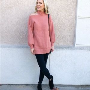 Cutout Sweater Dress